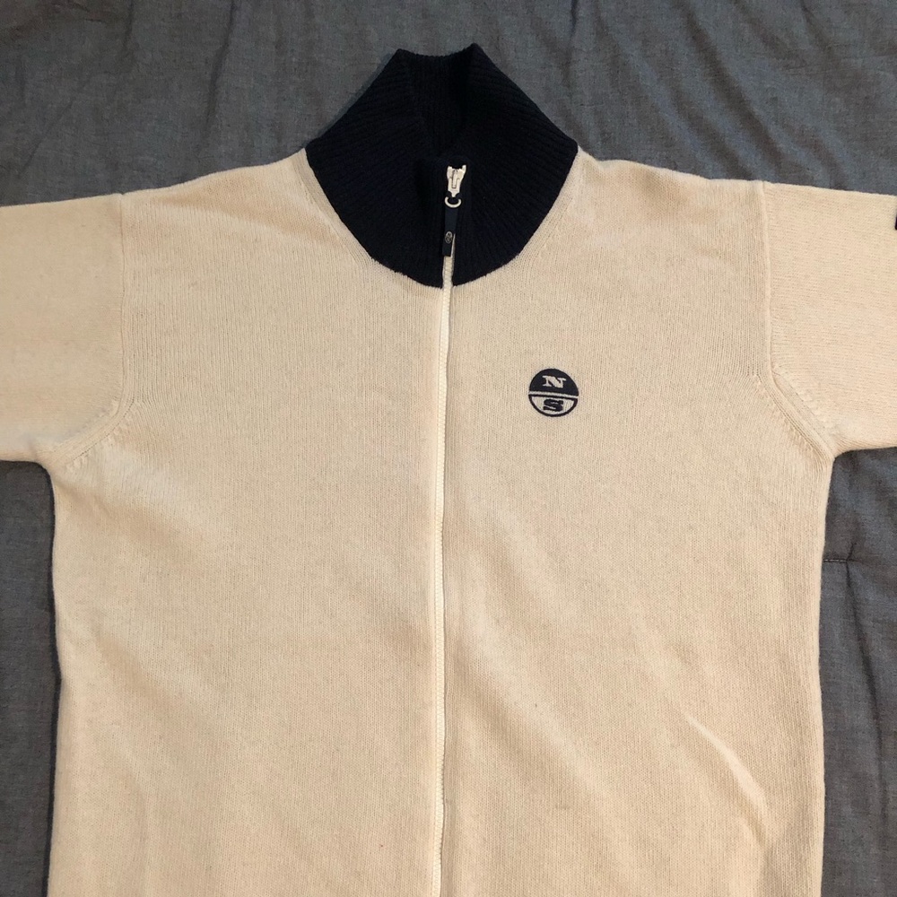 Men’s North Sails zip-up sweater